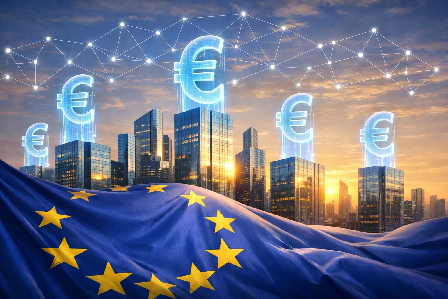 Euro Stablecoins Could Explode 1,600x to €1.1 Trillion by 2030 as 11 European Banks Form Consortium