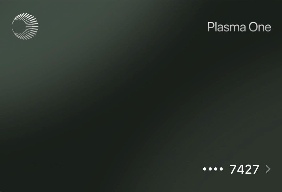 Plasma One Standard Card