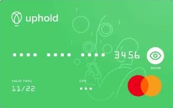 Uphold UK Card Review 2026 Card Art